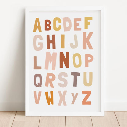 Alphabet Children's Print - Instant Download - At The Helm NZ