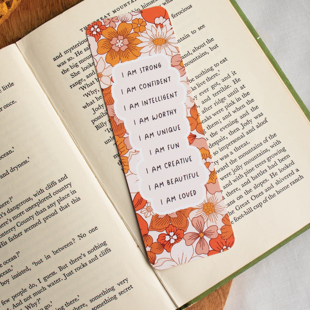 Floral Affirmation Bookmarks