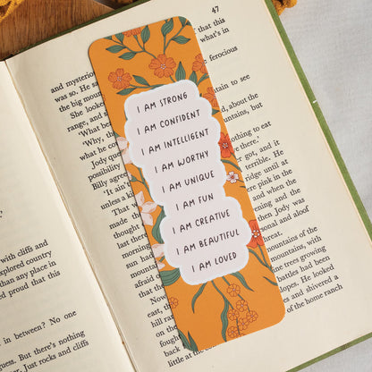 Floral Affirmation Bookmarks