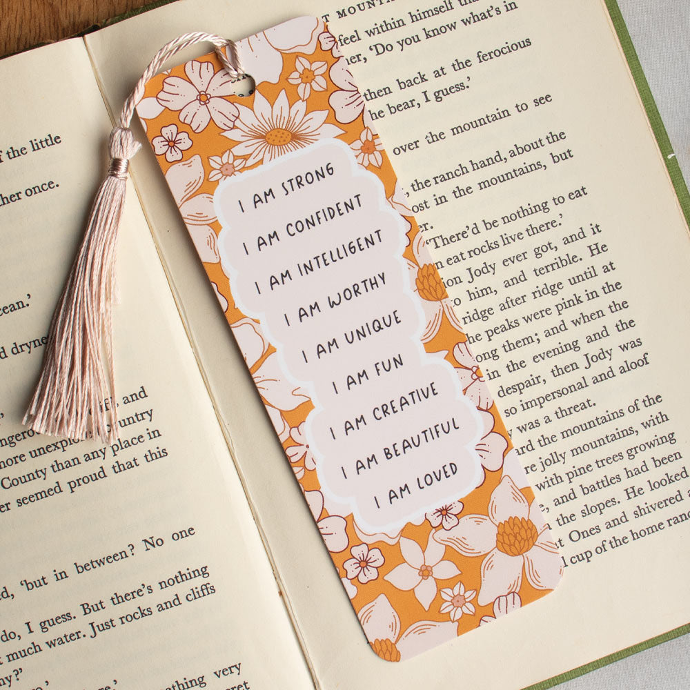 Floral Affirmation Bookmarks