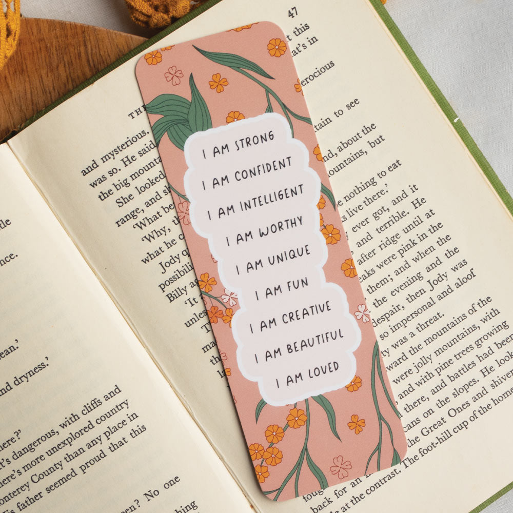 Floral Affirmation Bookmarks