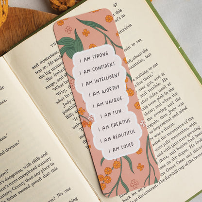 Floral Affirmation Bookmarks