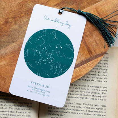 Custom Star Map Bookmark