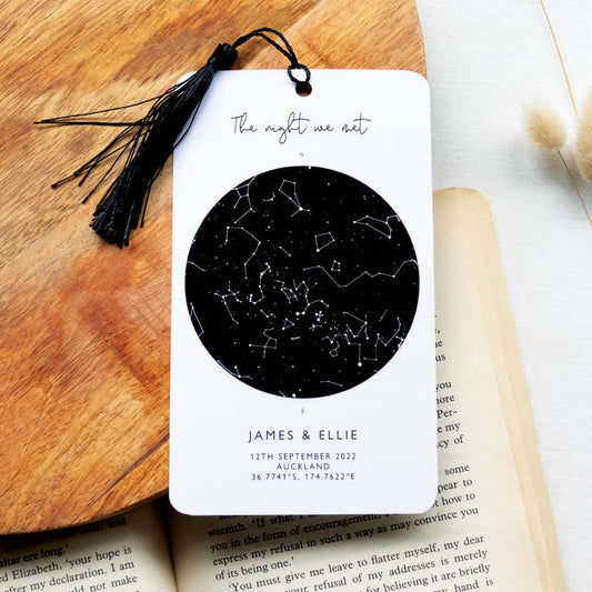 Custom Star Map Bookmark