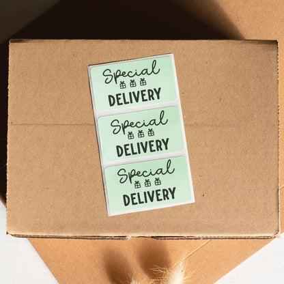 Special Delivery Packaging Stickers