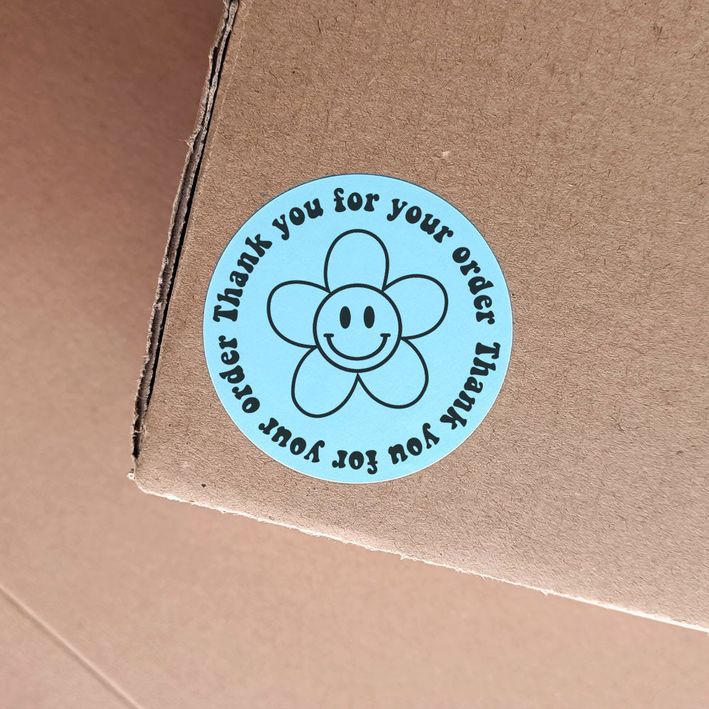 Thank You For Your Order - Packaging Stickers