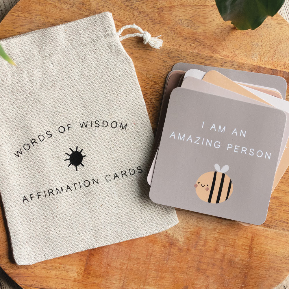 Words Of Wisdom Affirmation Cards Set - Mindfulness Cards - At The Helm NZ