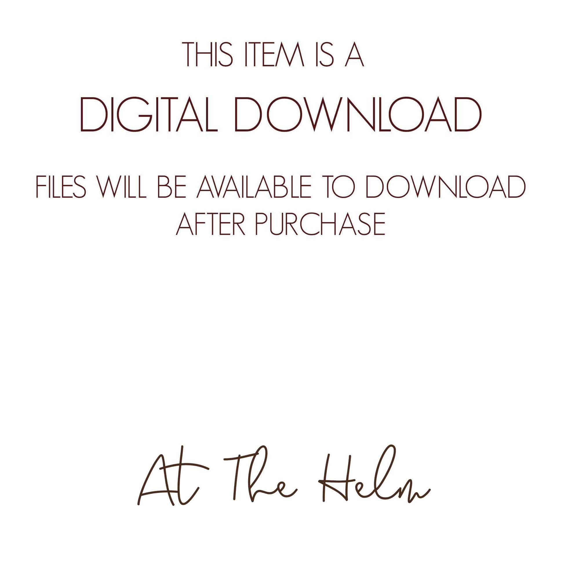 32 Printable Boho Birth Affirmation Cards - Digital Download (PDF) - At The Helm