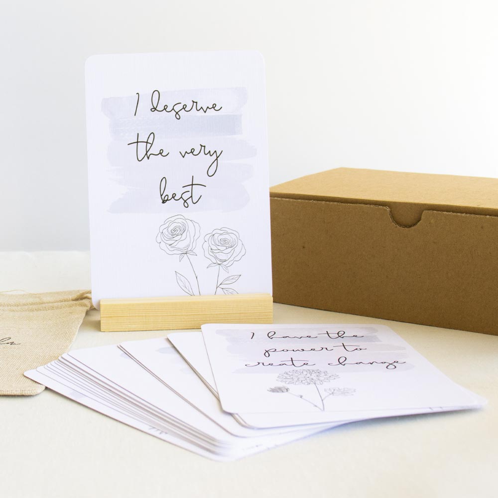 Handmade Positive Affirmation Cards - At The Helm NZ 