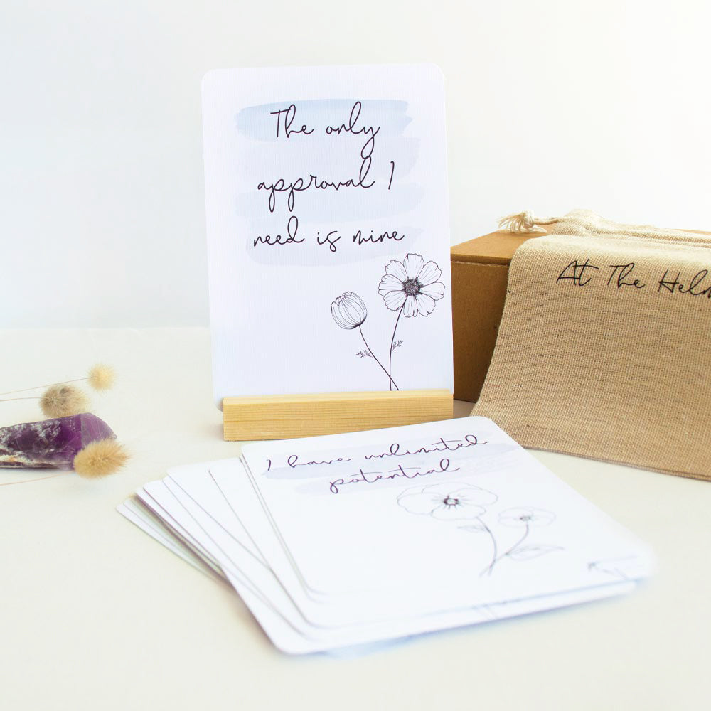 Handmade Positive Affirmation Cards - At The Helm NZ 